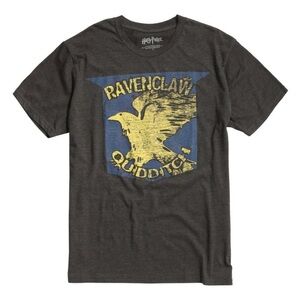 Warner Bros. Ravenclaw Quidditch Tee - Gray and Blue Size Large